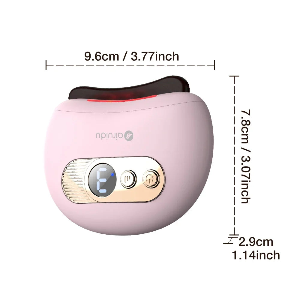 Electric Gua Sha Massage Board For Face Relieve Physical Fatigue Guasha Plate Jade Face Massager Scrapers Tools For Full Body