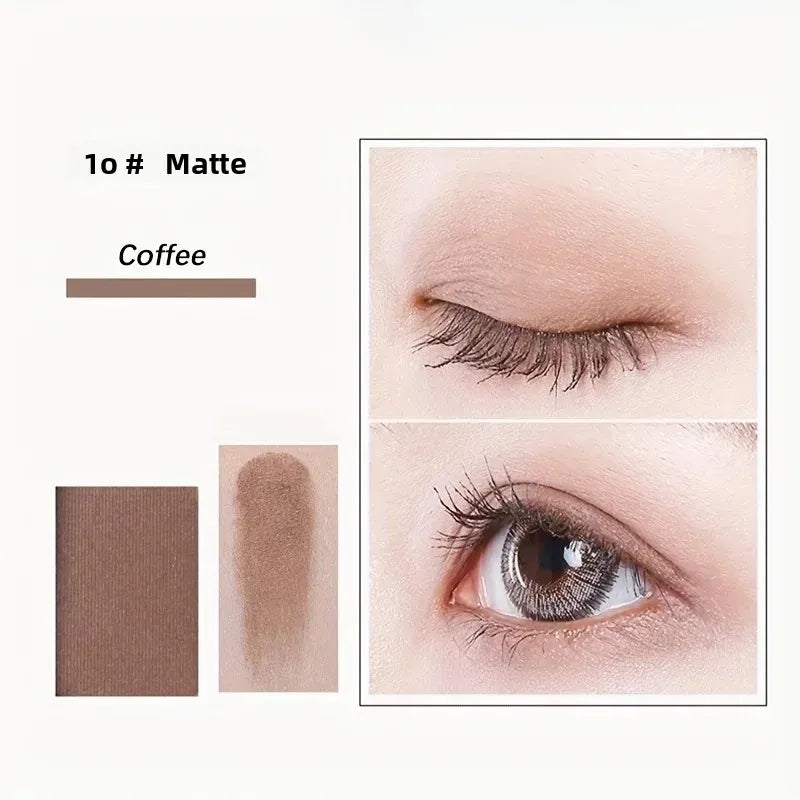 Professional 12 Colors Eyeshadow Palette Natural Shimmer Matte Nudes Cosmetic Eye Makeup Plate for Makeup Artists
